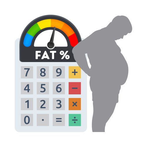 Body Fat Percentage Calculator Icon