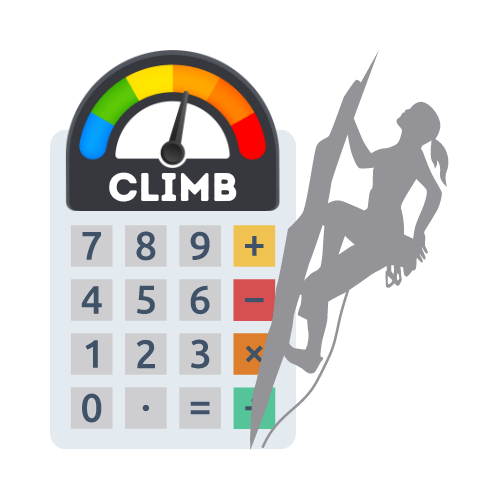Calories Burned Rock Climbing Calculator Icon