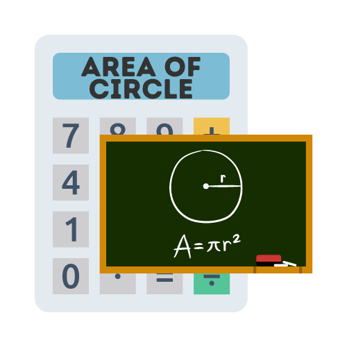 Area of a Circle Calculator Icon